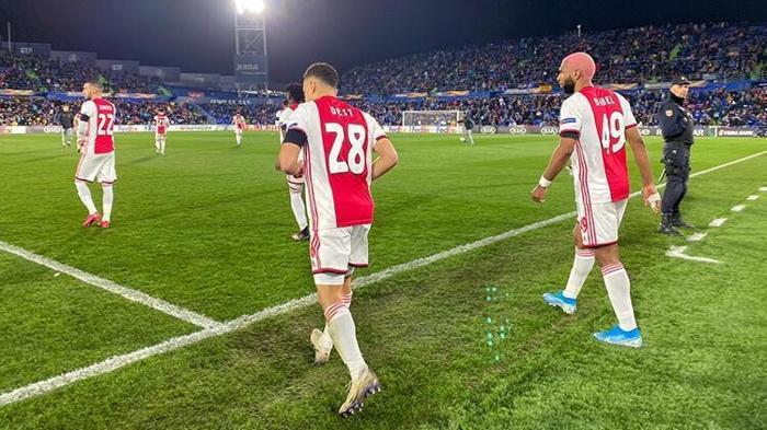 Ryan Babelden olay hareket Getafe - Ajax maçına damga vurdu