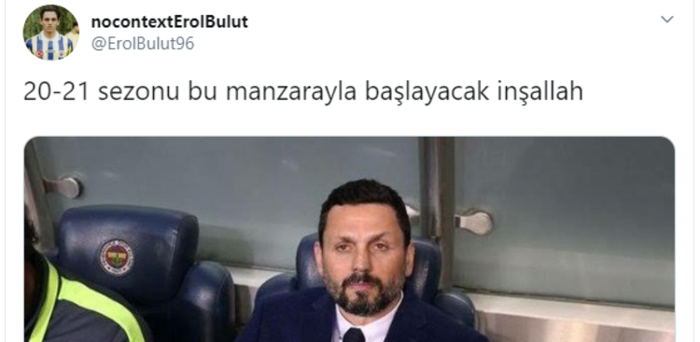 Fenerbahçede Erol Bulut sesleri Sosyal medya sallandı