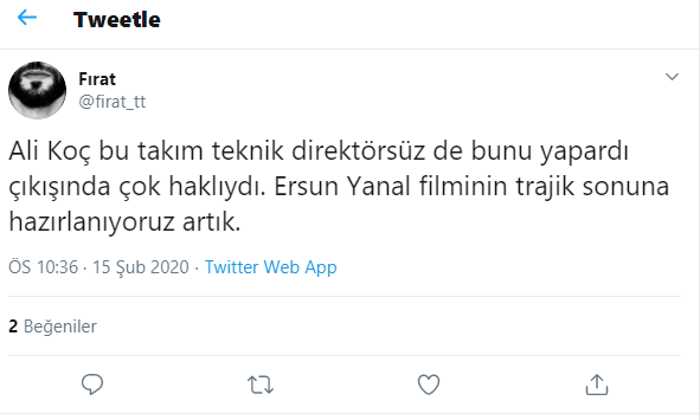 Fenerbahçe taraftarından flaş tepki: Ersun Yanal istifa