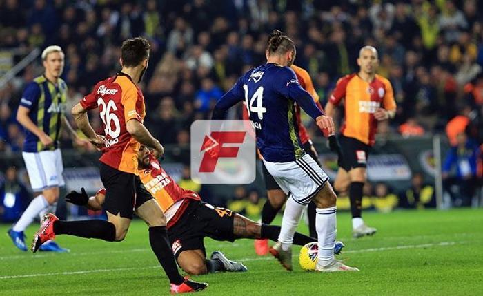 Fenerbahçe-Galatasaray derbisinden kareler Ozan Tufan-Fatih Terim gerilimi...
