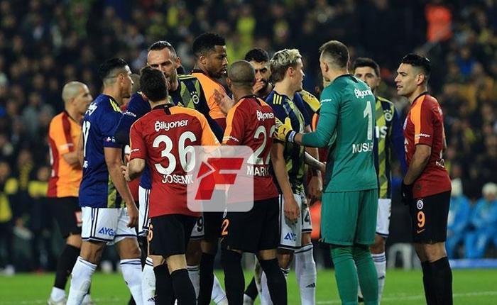 Fenerbahçe-Galatasaray derbisinden kareler Ozan Tufan-Fatih Terim gerilimi...