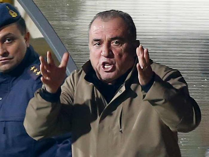 Galatasarayda Alanyaspor maçında Fatih Terim çılgına döndü