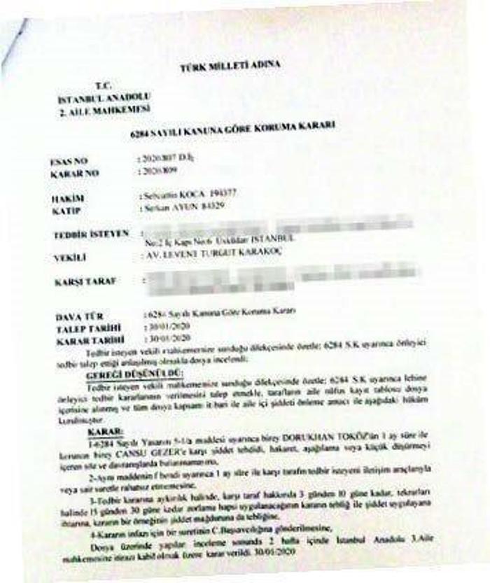 Beşiktaşlı futbolcu Dorukhan Toköze mahkemeden ceza