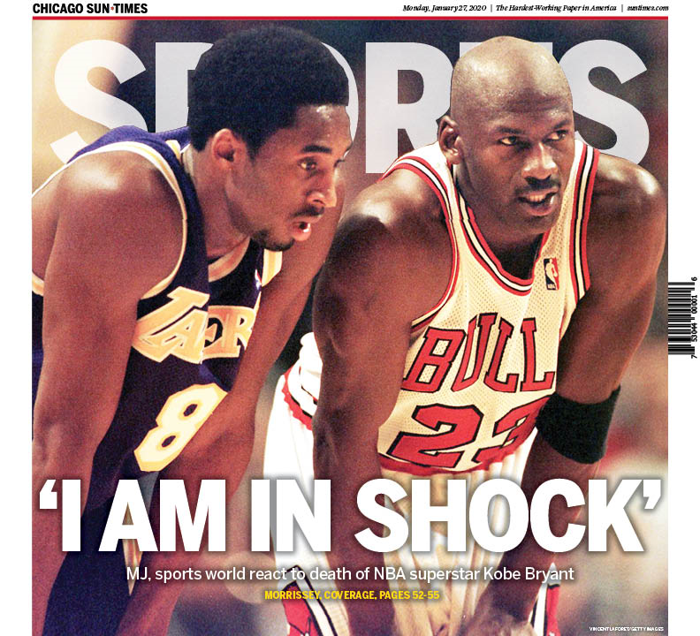 CHICAGO SUN-TIMES: MICHAEL JORDAN: ŞOKTAYIM