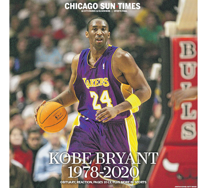Dünya Kobe Bryantın vefatını konuşuyor Dünya basınında Kobe Bryant
