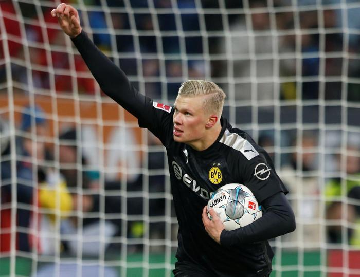 Erling Haaland Borussia Dortmund formasıyla harikalar yarattı
