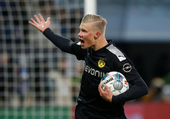 Erling Haaland Borussia Dortmund formasıyla harikalar yarattı