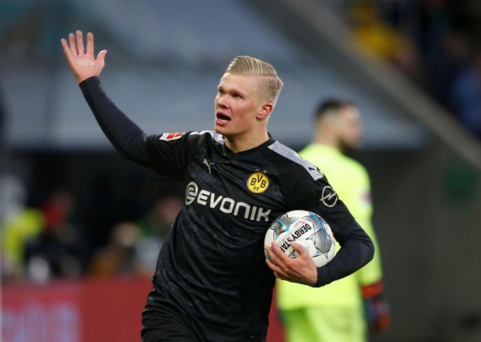 Erling Haaland Borussia Dortmund formasıyla harikalar yarattı