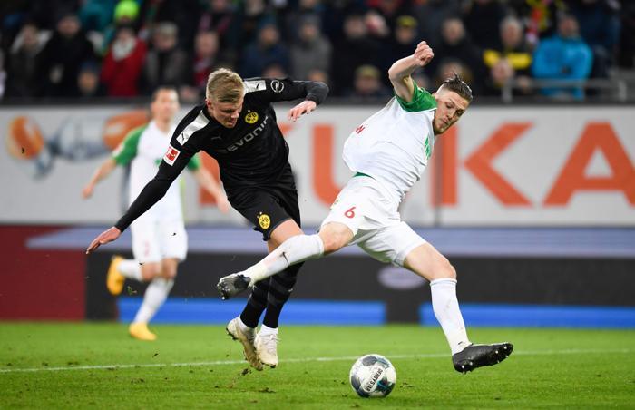 Erling Haaland Borussia Dortmund formasıyla harikalar yarattı