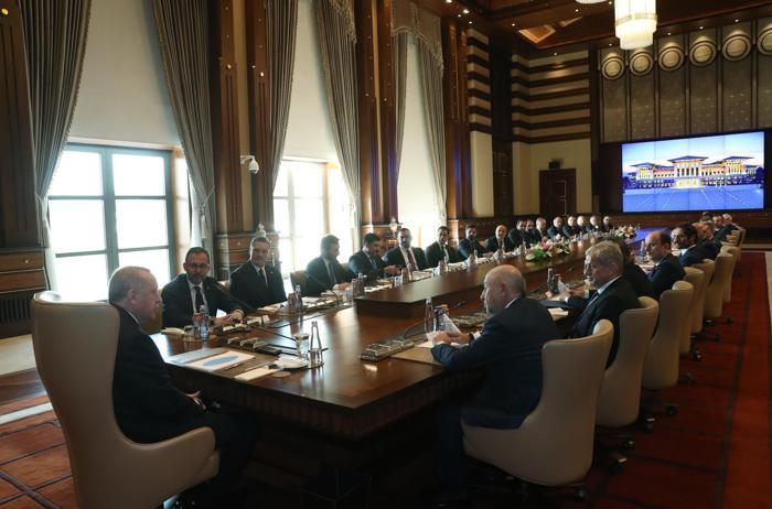 Cumhurbaşkanı Erdoğan, kulüpleri kabul etti
