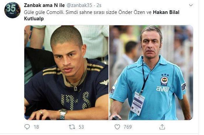 Fenerbahçede sosyal medya gündemi Hakan Bilal Kutlualp