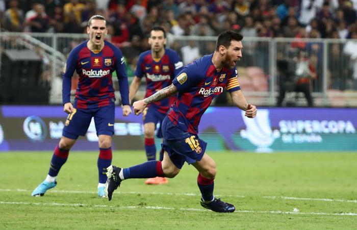 Barcelona - Atletico Madrid maçında olay Messi ve Felix...