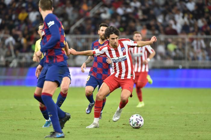 Barcelona - Atletico Madrid maçında olay Messi ve Felix...