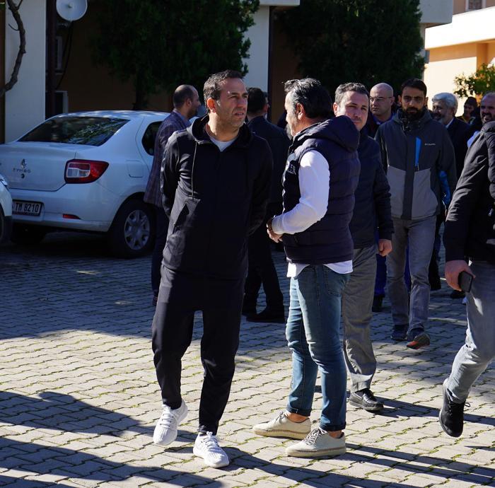 Futbolcular cuma namazında buluştu