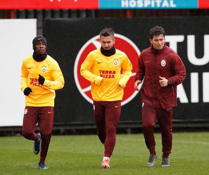 Galatasarayın yeni transferi Marcelo Saracchi ilk antrenmanına çıktı