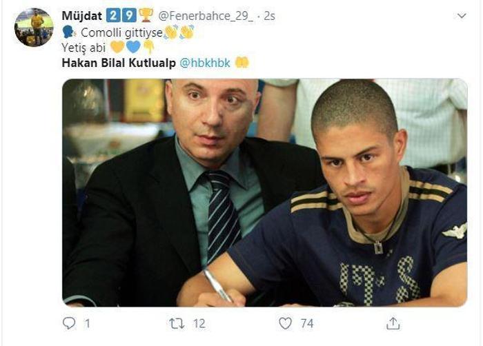 Fenerbahçede sosyal medya gündemi Hakan Bilal Kutlualp