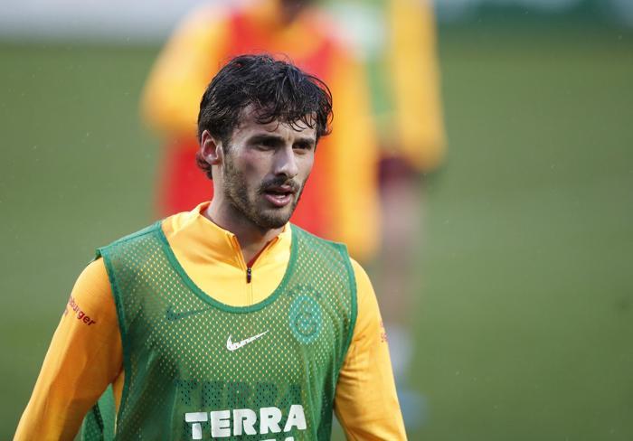 Galatasarayın yeni transferi Marcelo Saracchi ilk antrenmanına çıktı
