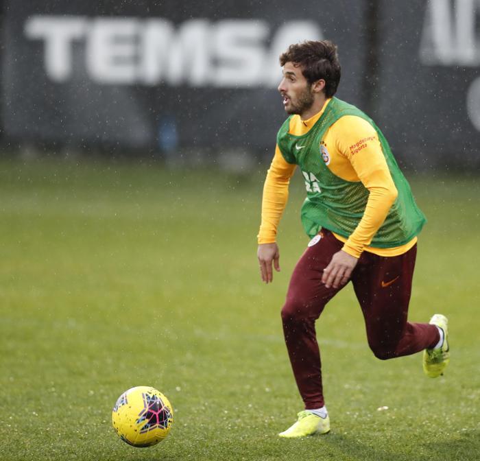 Galatasarayın yeni transferi Marcelo Saracchi ilk antrenmanına çıktı
