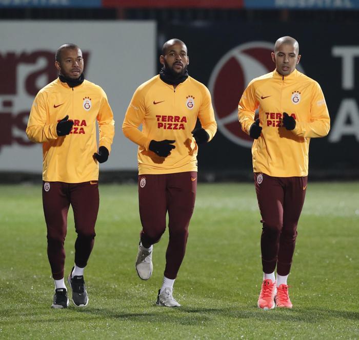 Galatasarayda ikinci yarı hazırlıkları başladı