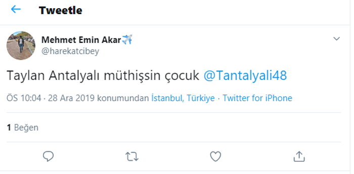 Taylan Antalyalı Galatasaray taraftarının gönlünü kaptı