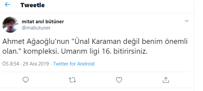 Trabzonspor Ünal Karamanı yolladı sosyal medya sallandı