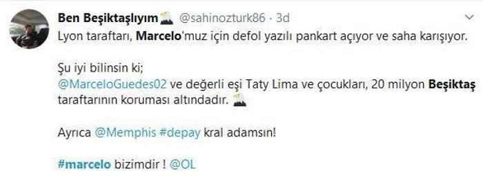 Eski Beşiktaşlı Marceloya çirkin saldırı