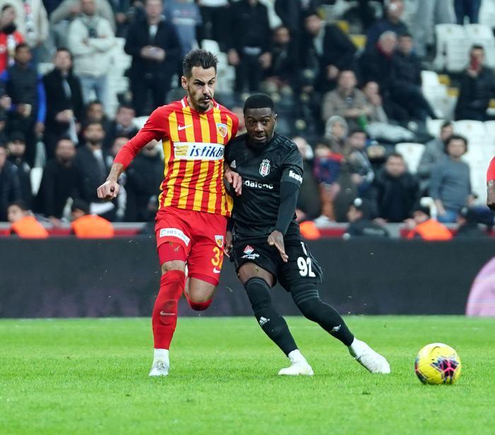 Beşiktaş-Kayserispor maçından kareler
