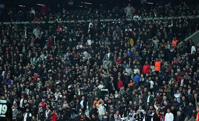 Beşiktaş-Kayserispor maçından kareler