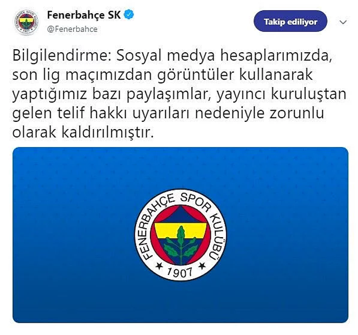 beIN Sportsun maç görüntülerini telif nedeniyle kaldırmasına yanıtlar gecikmedi