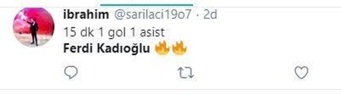 Fenerbahçenin genç yıldızı Ferdi Kadıoğlu şov yaptı, sosyal medya yıkıldı