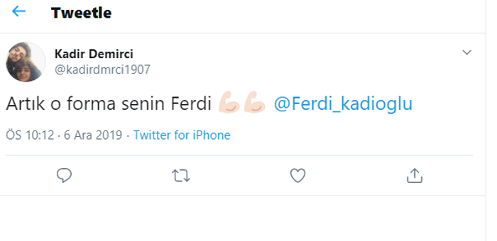 Ferdi Kadıoğlu formanın hakkını verdi, sosyal medya yıkıldı