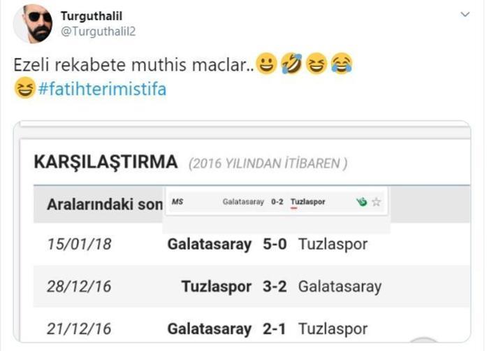 Tuzlasporun Galatasaray galibiyeti sosyal medyayı yıktı