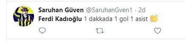 Fenerbahçenin genç yıldızı Ferdi Kadıoğlu şov yaptı, sosyal medya yıkıldı