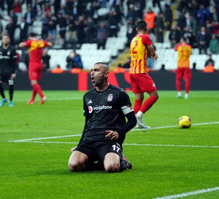 Beşiktaş-Kayserispor maçından kareler