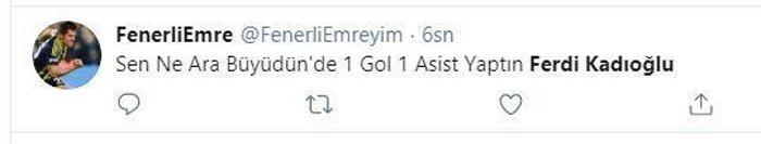 Fenerbahçenin genç yıldızı Ferdi Kadıoğlu şov yaptı, sosyal medya yıkıldı