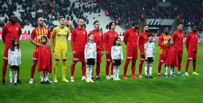 Beşiktaş-Kayserispor maçından kareler