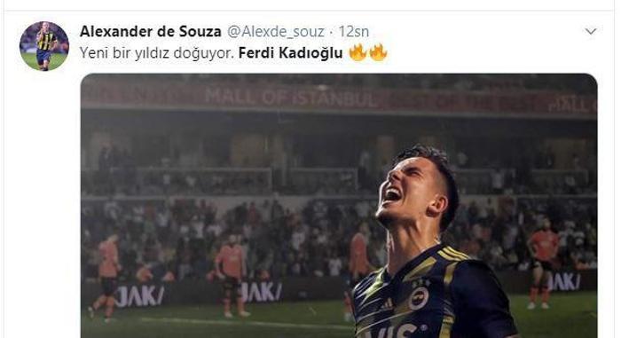 Fenerbahçenin genç yıldızı Ferdi Kadıoğlu şov yaptı, sosyal medya yıkıldı