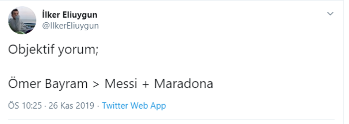 Ömer Bayrama büyük övgü: Iniesta mısın be adam