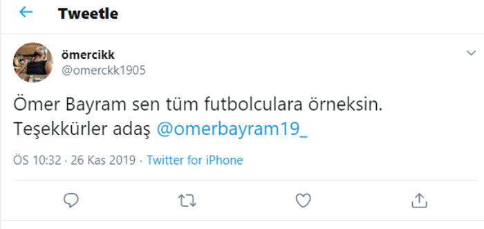 Ömer Bayrama büyük övgü: Iniesta mısın be adam