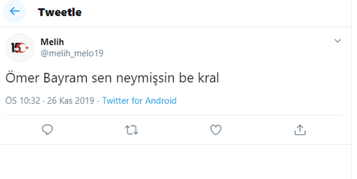 Ömer Bayrama büyük övgü: Iniesta mısın be adam