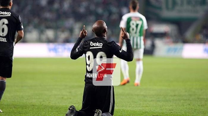 Konyaspor-Beşiktaş maçından kareler