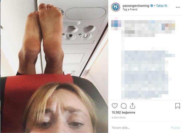 Uçakta iğrenç olay Sosyal medya yıkıldı
