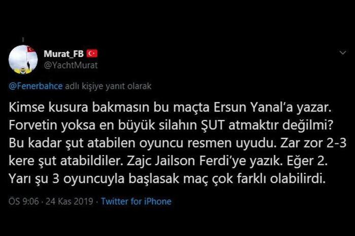 Ersun Yanal şoku İstifa...