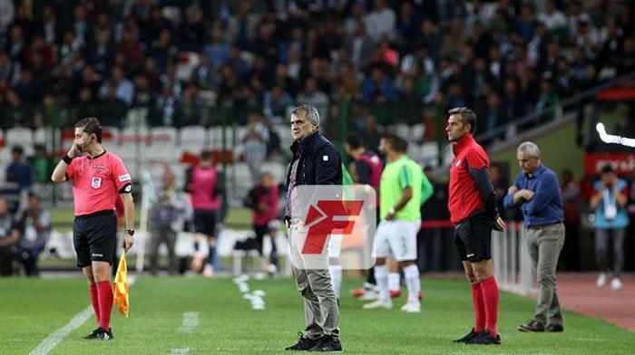 Konyaspor-Beşiktaş maçından kareler
