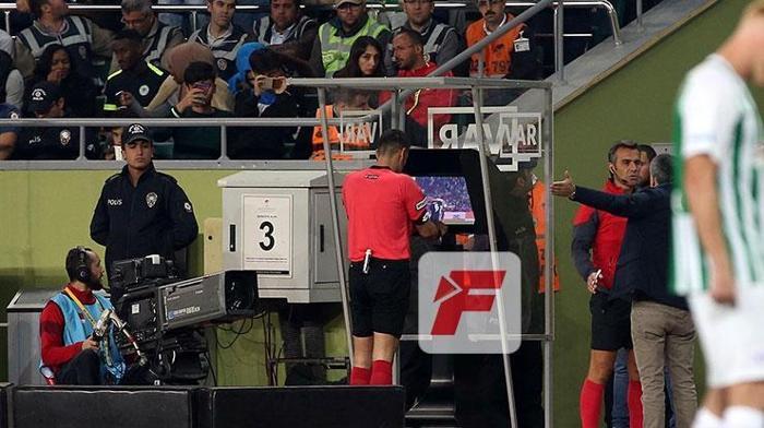 Konyaspor-Beşiktaş maçından kareler