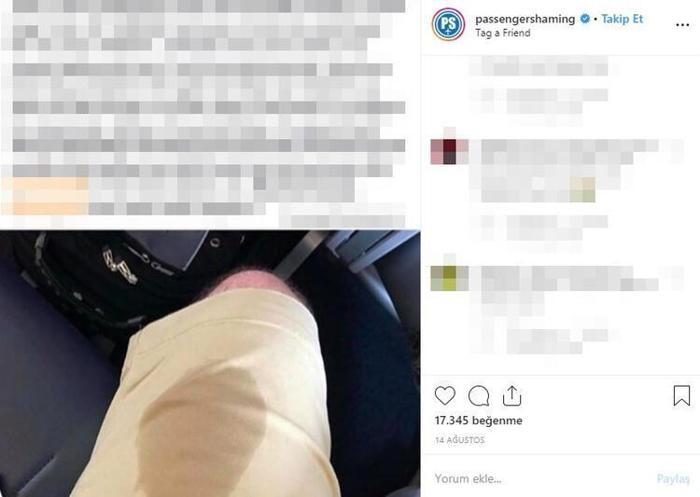 Uçakta iğrenç olay Sosyal medya yıkıldı