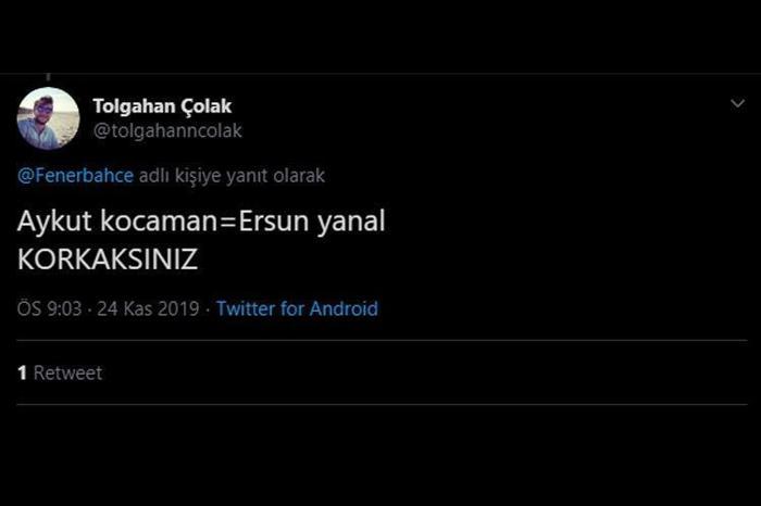 Ersun Yanal şoku İstifa...