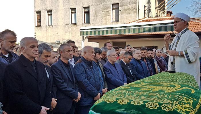 Aziz Yıldırım ve Aykut Kocaman, Nihat Çetinin cenazesinde