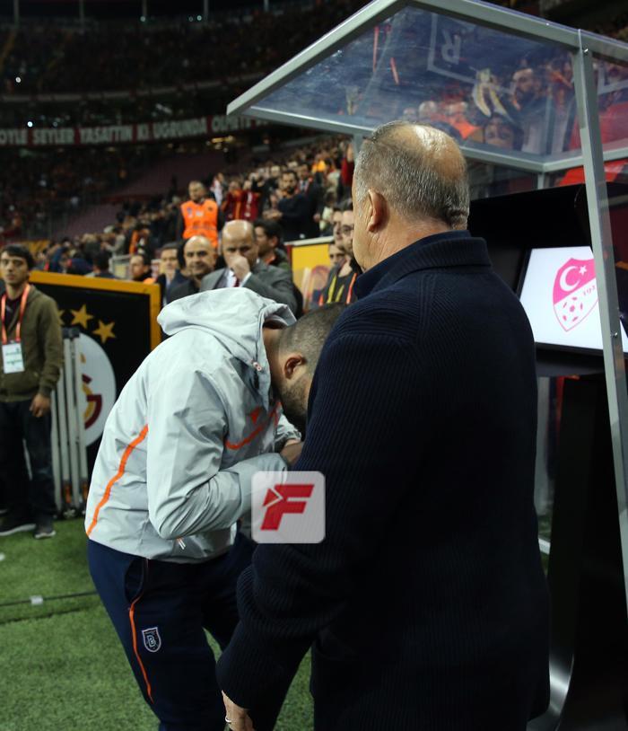 Galatasaray - Başakşehir maçından renkli kareler