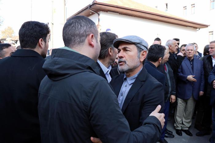 Aziz Yıldırım ve Aykut Kocaman, Nihat Çetinin cenazesinde
